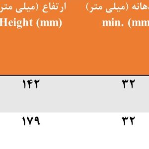 ارلن پلاستیک درب پیچ دار