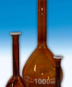 بالن حجم سنجی یا بالن ژوژه قهوه ای با درب پلاستیکی