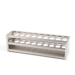 جا لوله استیل آزمایشگاهی 20 خانه