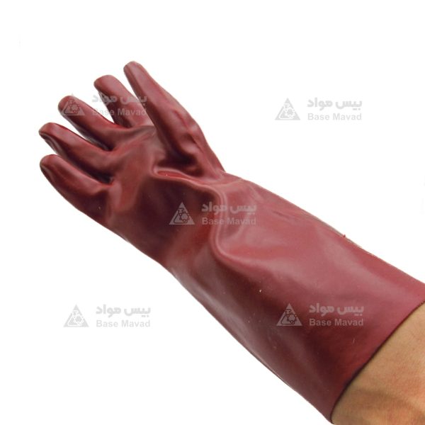 دستکش ضد اسید ساق بلند پوشا