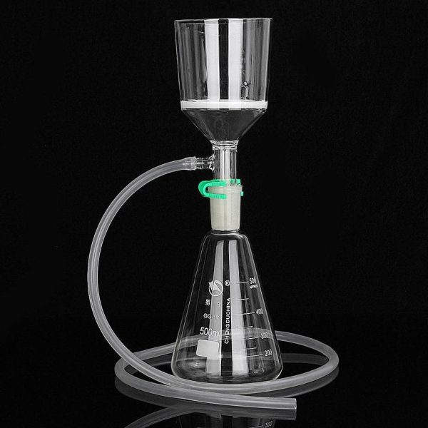 قیف بوخنر شیشه ای فیلتر دار1-min