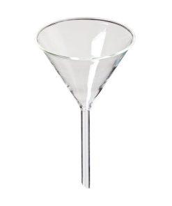 قیف شیشه ای ساده